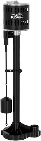 K2 Pumps SPP03301K 1/3 HP Thermoplastic Pedestal Sump Pump