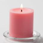 Richland® 3" X 3" Hand Poured Pink Pillar Candle Set of 48