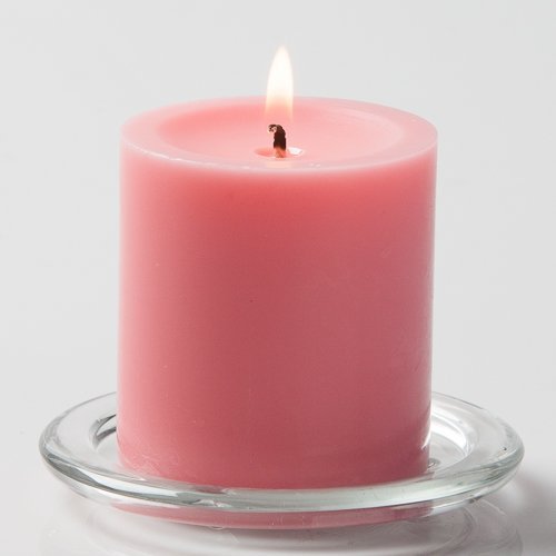 Richland® 3" X 3" Hand Poured Green Pillar Candle Set of 24