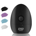 Pop Sonic Moon Shaver – 3-Head Electric Face & Body Shaver – (Rose Gold) – 3 Floating Rotary Heads Trimmer w/Removable Cap – Titanium Blades & Lithium-ion Battery – Razors for Women & Razors for Men