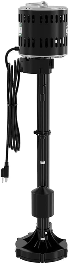 K2 Pumps SPP03301K 1/3 HP Thermoplastic Pedestal Sump Pump