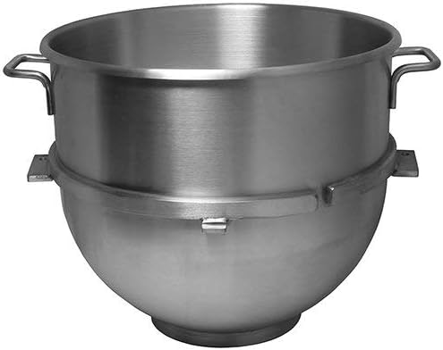 Vollum 20-Quart Commercial Stainless Steel Mixing Bowl for Hobart Mixer - Hobart Equivalent