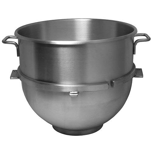 Vollum 20-Quart Commercial Stainless Steel Mixing Bowl for Hobart Mixer - Hobart Equivalent