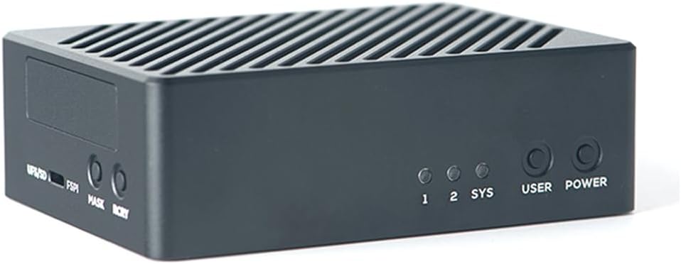 FriendlyElec Nanopi M5 Portable Mini Router OpenWRT - LPDDR5 8GB/16GB RAM 6TOPS NPU, RK3576 SoC with Al Model, Dual Gbps Ethernet for IoT NAS Smart Gateway (with WiFi Module, 4GB, TF Card Kit)