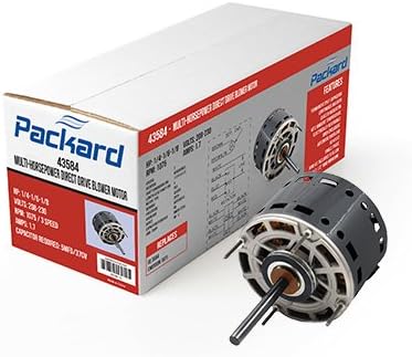 Packard 45461 1/6-1/2HP Multi-HP 208-230V PSC Motor