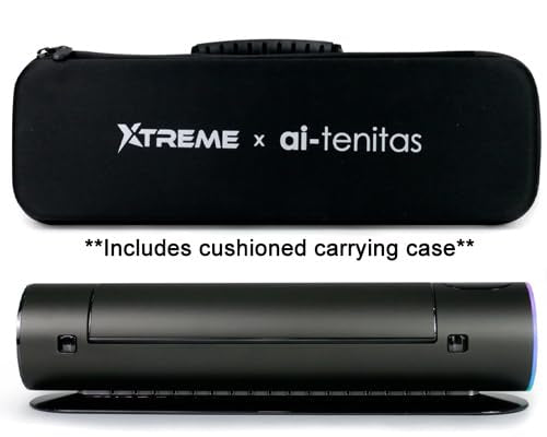 XTREME Eclipse S Tattoo Thermal Printer – Wireless Stencil Machine with App Control for Professional Tattoo Artists (Gold)