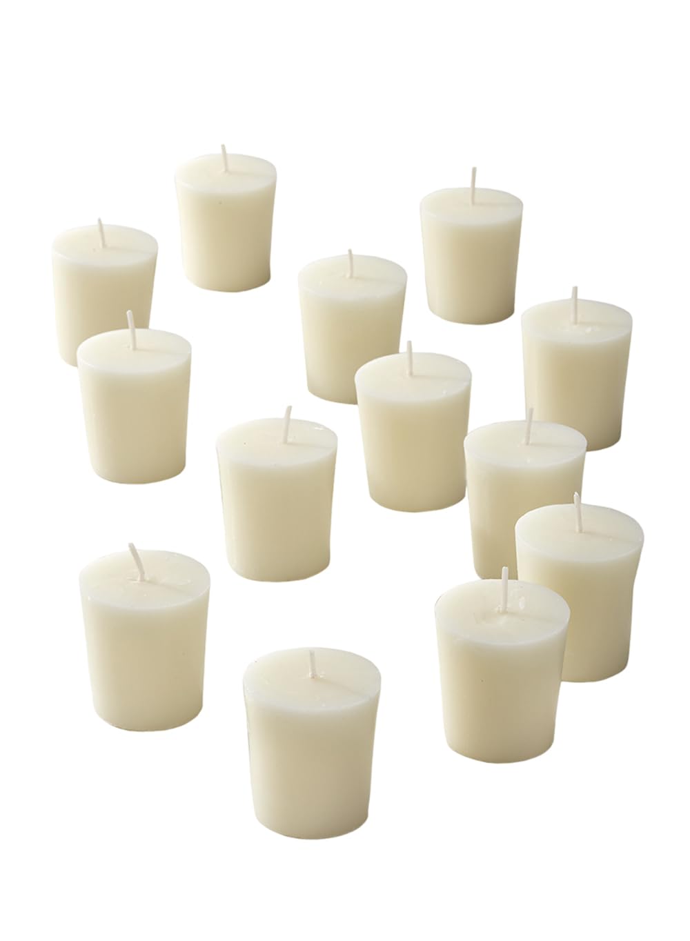 Serene Spaces Living 10-Hour Ivory Votive Candle, Unscented, Long-Burning Tea Light Candles for Weddings, Parties, Events, Restaurants & Bars, Pack of 432
