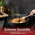 Cuisine::pro Stone Cookware Set, Non-Stick, Toxin-Free, 6 Piece