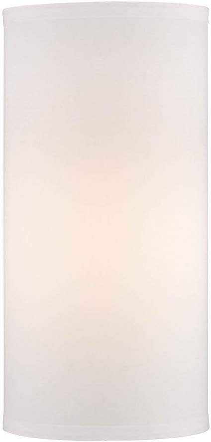 Candle Holder, Frosted Glass Chimney for Candle Open Ended, Frosted Glass Hurricane Candle Holders of Various Sizes (6 x 12 Inch)