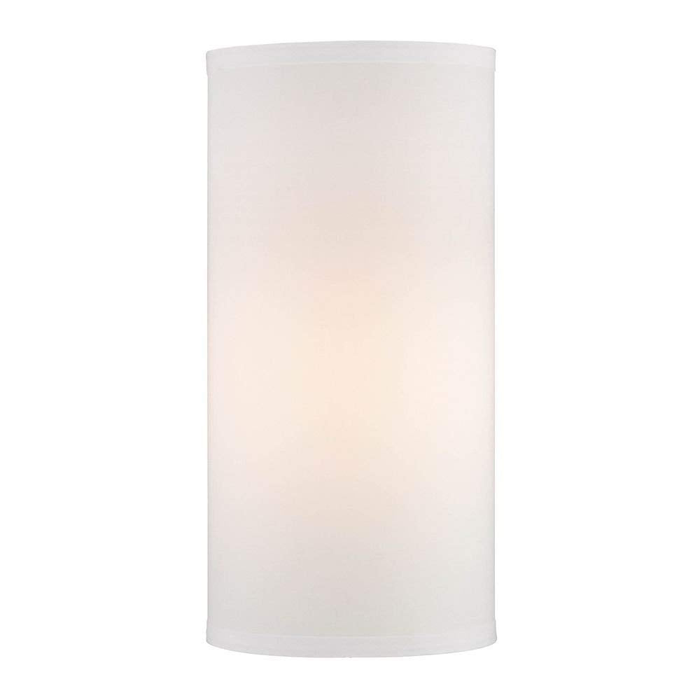 Candle Holder, Frosted Glass Chimney for Candle Open Ended, Frosted Glass Hurricane Candle Holders of Various Sizes (6 x 12 Inch)