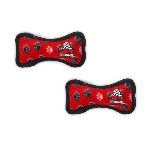 TUFFY® 4 Pack Gear Ring Rabbit Boomerang Turkey Plush Dog Toys
