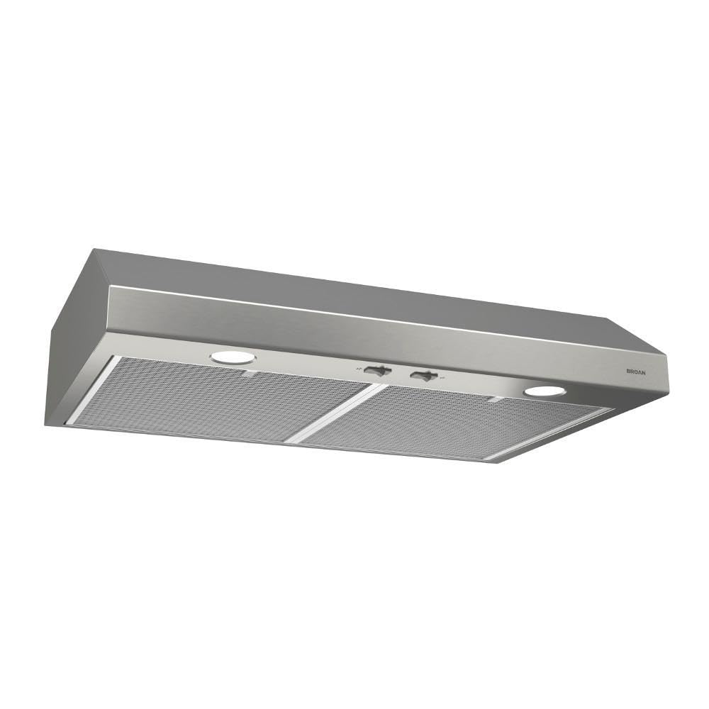 Broan-NuTone GLA1303SS 30-Inch Under Cabinet Range Hood, 350 CFM, Stainless