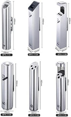 Wall-Mounted Stainless Steel Cigar Ashtray for Outdoor Public Spaces - Large Capacity Commercial Cigarette Butt Container, Durable Smokers Outpost Solution
