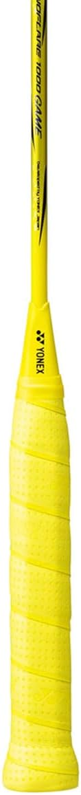 YONEX Badminton Racquet NanoFlare 1000 Game (Strung) Lightning Yellow 4U (83g Avg) G5 Flex Medium