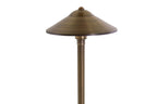 VOLT Max Spread 12V Solid Brass Path Light (25" Tall, 9" Shade), Bronze