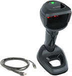 Zebra DS9908 Barcode Scanner | 2D/1D/QR Code | Hands-Free Mode (Presentation Style) | Corded | USB Kit | USB Cable Included (Renewed)