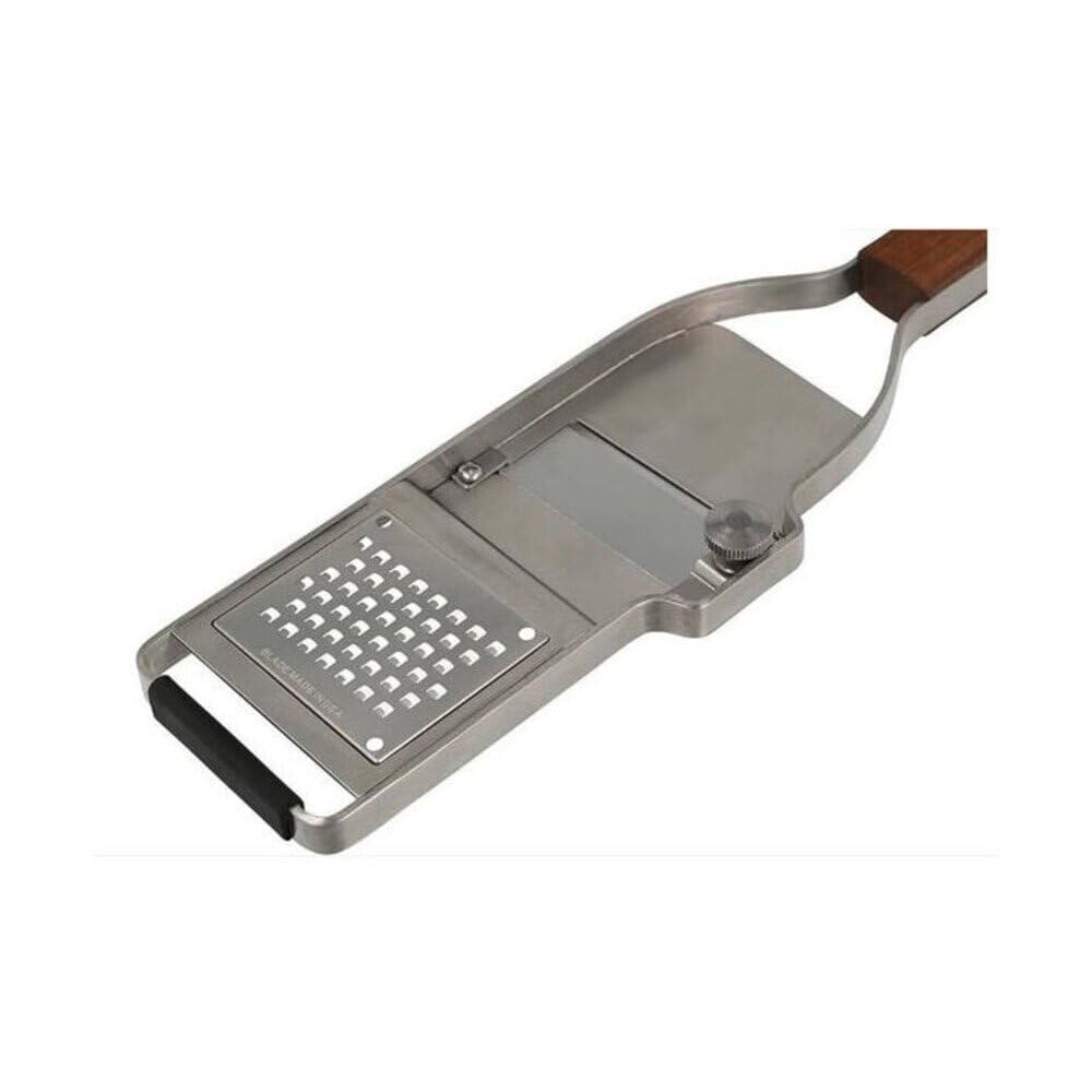 Microplane Master Series Ribbon Grater, Stainless Steel, Walnut Wood, 30 x 6.8 x 2 cm