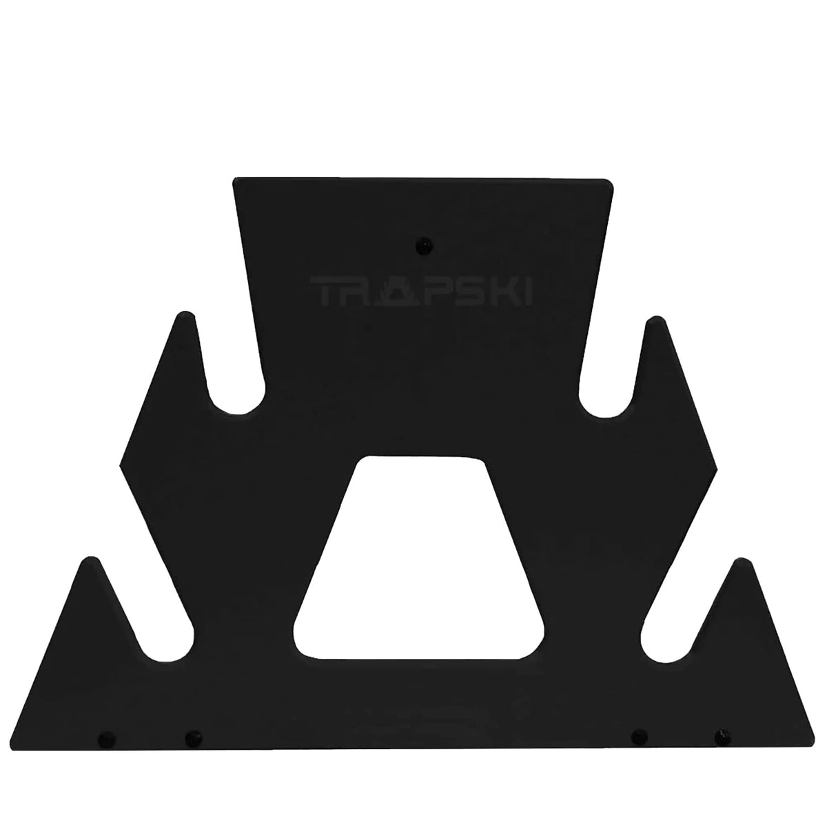TRAPSKI Quad Powder Ski and Snowboard Mobile Rack | Marine Grade HDPE Plastic | UV Protected | Premium Strap Included | 3 Year Warranty | Made in The USA | Veteran Owned Business (Blue, Quad)