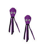TUFFY® 2 Pack Octopus Ultra Durable Plush Dog Toy