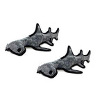 TUFFY® 3 Pack Pig Bear Turtle Ultra Durable Plush Dog Toys