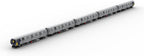 New York R211A Subway Building Blocks Set Designed by Taters, DIY New York Subway Model Assembly Kit, Collectible Street Scene Display Model for Adult, MOC-139417 (Static Version/1796PCS)
