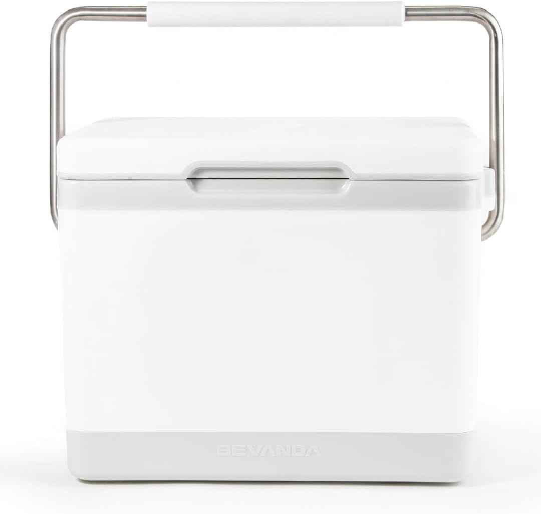 Bevanda - 10qt Verge Insulated Lunch Box - Durable Cooler with Magnetic Ice Packs - Hard Shell Cooler for Jobsite & All Day Temperature Control
