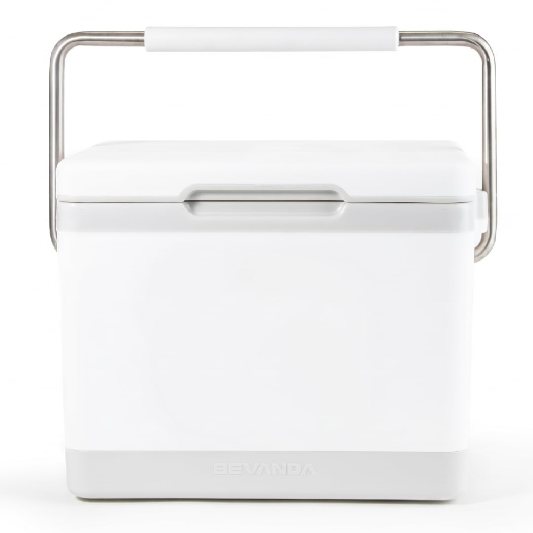 Bevanda - 10qt Verge Insulated Lunch Box - Durable Cooler with Magnetic Ice Packs - Hard Shell Cooler for Jobsite & All Day Temperature Control