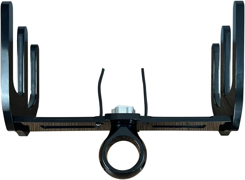 Reborn Pro2 Quick Release Waterski Tower Rack,with 2.5" clamp can fit 1 3/4", 1 7/8", 2", 2 1/4", 2 3/8", 2 1/2" Round Tubes, Silver Polished Or Black Coated Finish