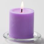 Richland® 3" X 9" Hand Poured Purple Pillar Candle Set of 12