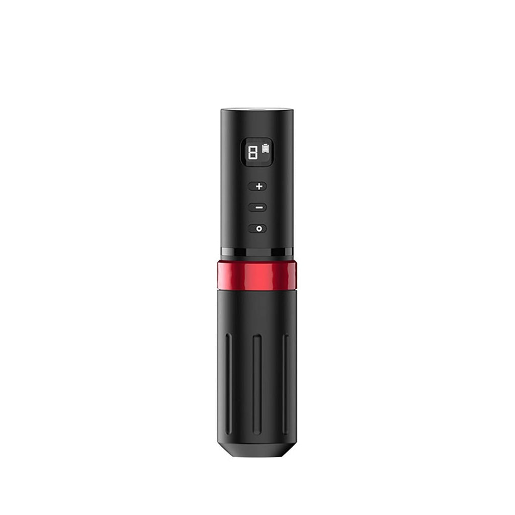 Wireless Rotary Tattoo Pen 1800mAh 3 Lithium Battery Rechargeable Tattoo Machine(Silver Battery)
