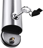 Wall Mounted Stainless Steel Cigar Ashtray for Outdoor Public Use - Large Capacity Commercial Cigarette Butts Container, Durable Smokers Outpost Solution