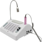 5 in 1 Manicure Machine Electric Nail Drill Machine,48/96W UV LED Nail Lamp Dryer Vacuum Cleaner Nail Drill Dust,Nail Dust Collector for Nails Manicure,with 360° Desk LED Lamp in Salon Home(48/96W)