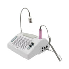 5 in 1 Manicure Machine Electric Nail Drill Machine,48/96W UV LED Nail Lamp Dryer Vacuum Cleaner Nail Drill Dust,Nail Dust Collector for Nails Manicure,with 360° Desk LED Lamp in Salon Home(48/96W)