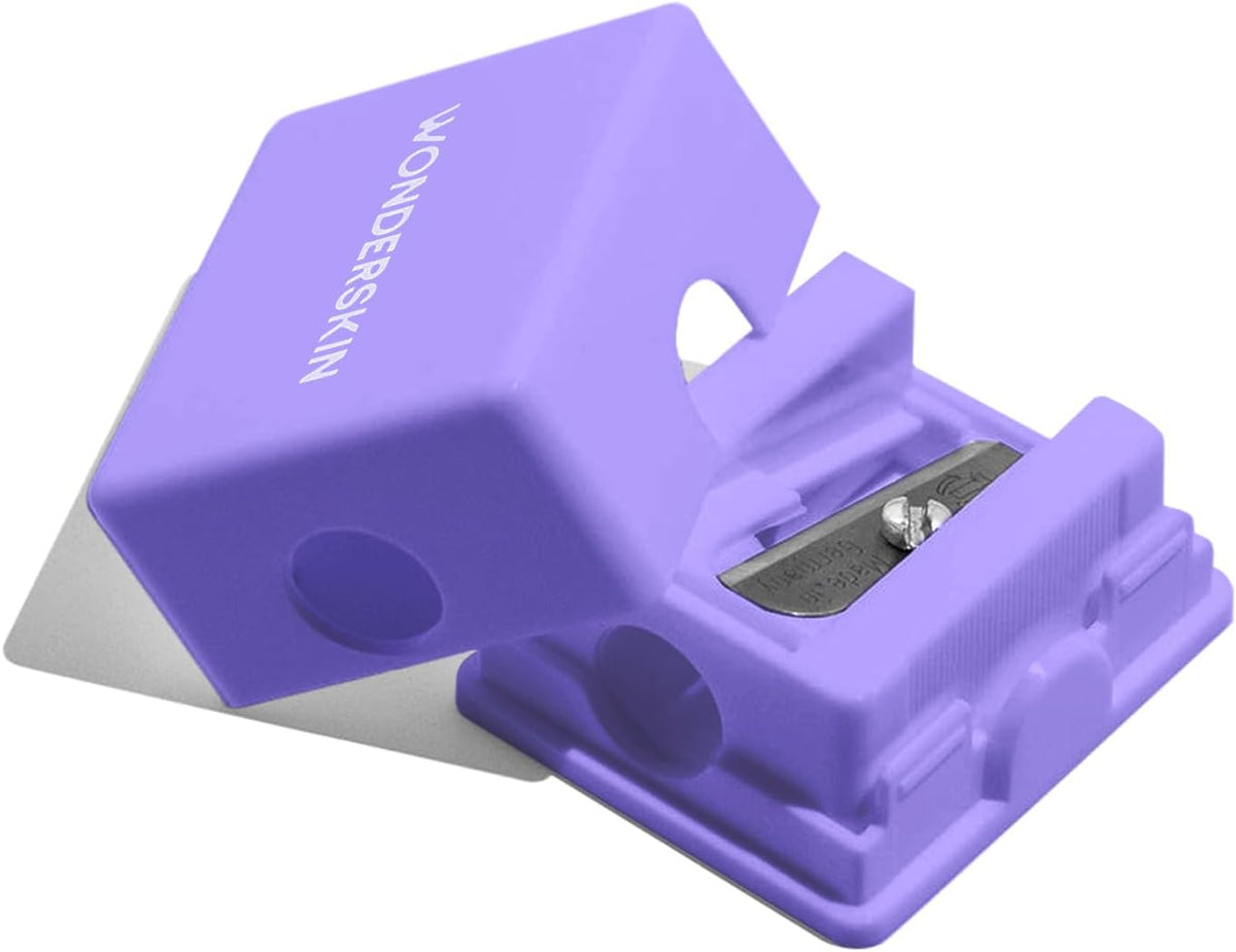 Wonderskin Makeup Pencil Sharpener - Eyeliner & Lip Liner Pencil Sharpener