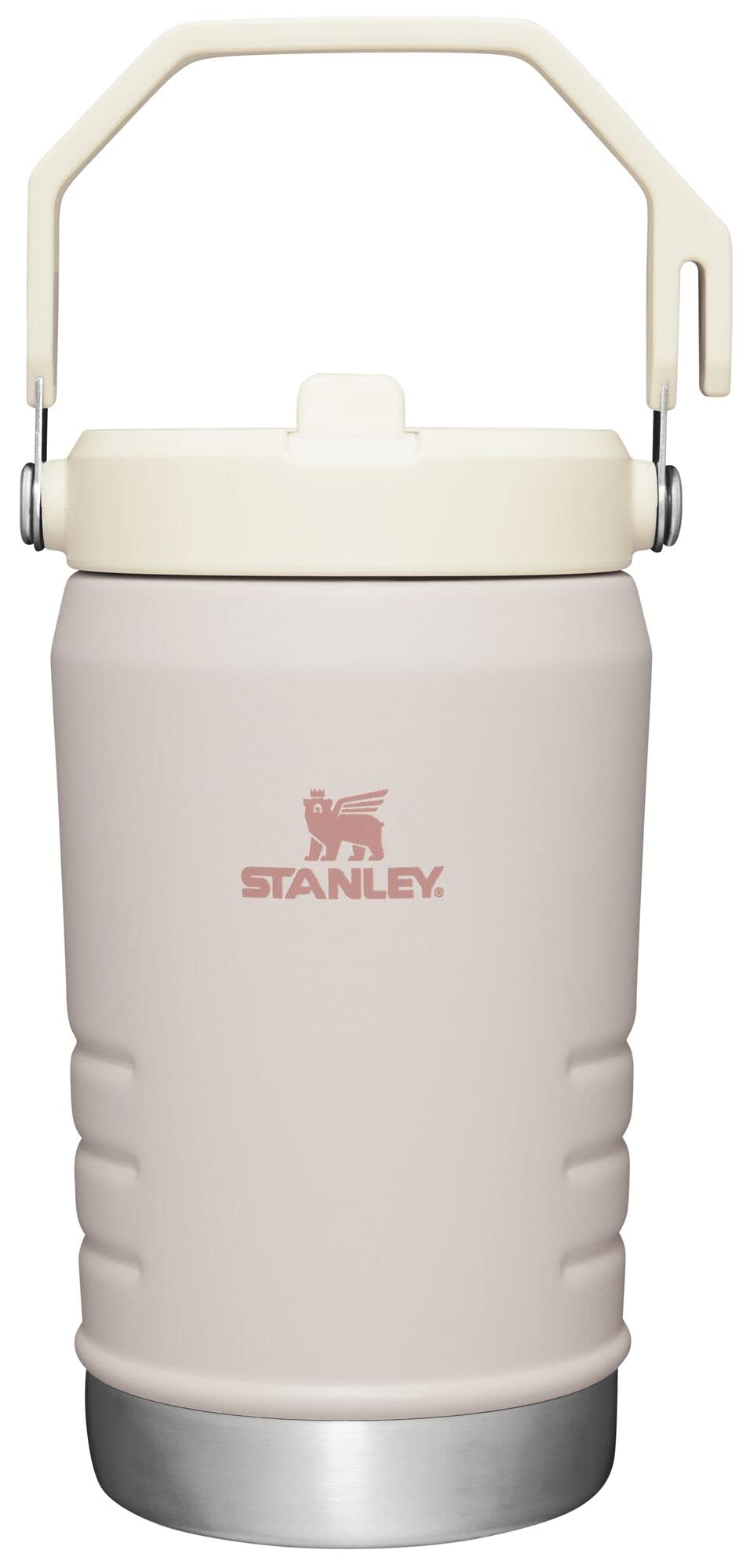 STANLEY IceFlow Flip Straw 2.0 Jug, 96 oz, Chalk