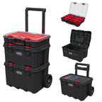 Keter Stack N Rolling Tool Box Modular Storage System 3 Piece