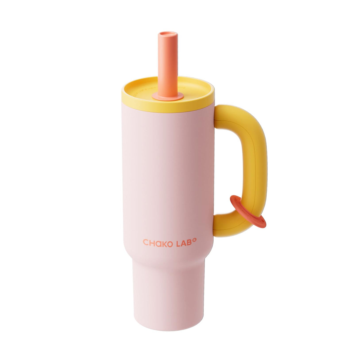 CHAKO LAB BaWang Insulated Tumbler | Tumbler with Handle and Straw 33oz | Cup Holder Friendly for Travel | Leakproof Water Bottle | BPA-Free | Midnight