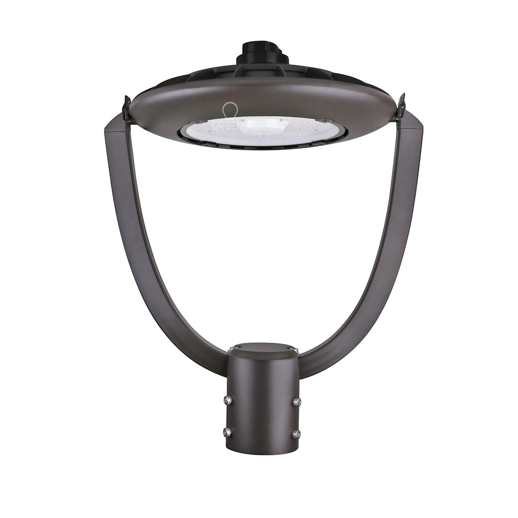 75W LED Post Top Light - GS03 - CCT Selectable - Brown - Shorting Cap