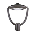 75W LED Post Top Light - GS03 - CCT Selectable - Brown - Shorting Cap