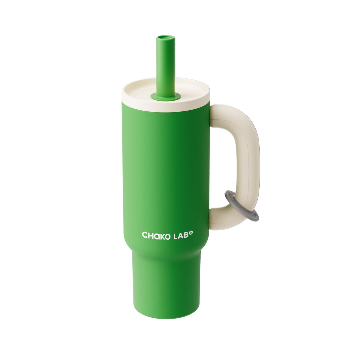 CHAKO LAB BaWang Insulated Tumbler | Tumbler with Handle and Straw 33oz | Cup Holder Friendly for Travel | Leakproof Water Bottle | BPA-Free | Midnight