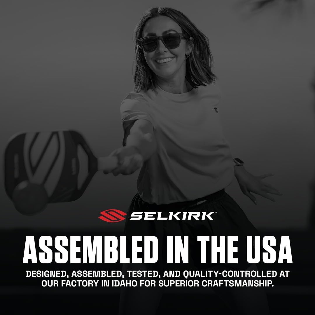 Selkirk Sport Labs 007 Pickleball Paddles | Raw Carbon Fiber + Titanium