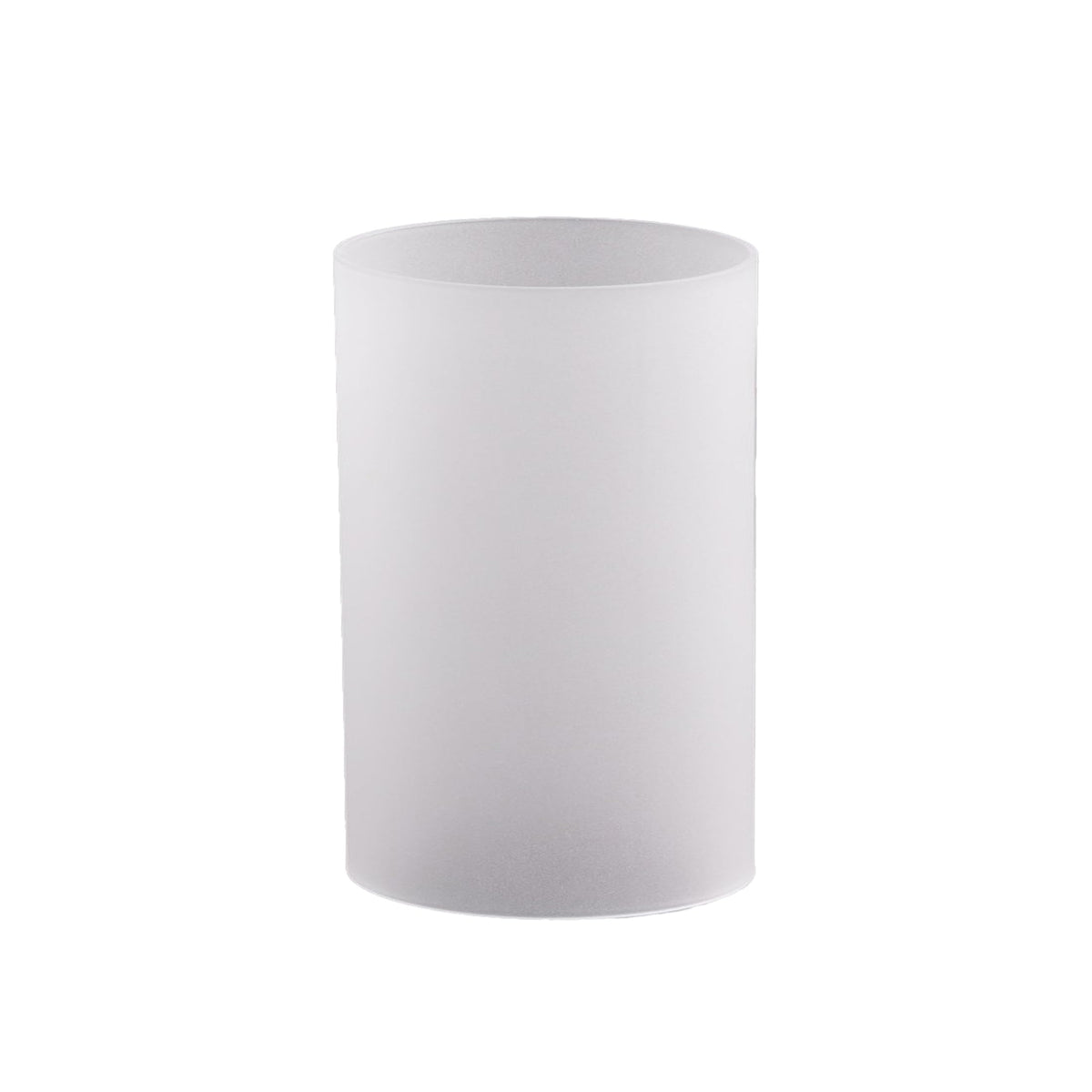 WGVI Hurricane Candle Holder Sleeve, W: 3", Ht: 6", Frosted Glass Cylinder Open Both Ends, Chimney Tube Shade, 24 Piece