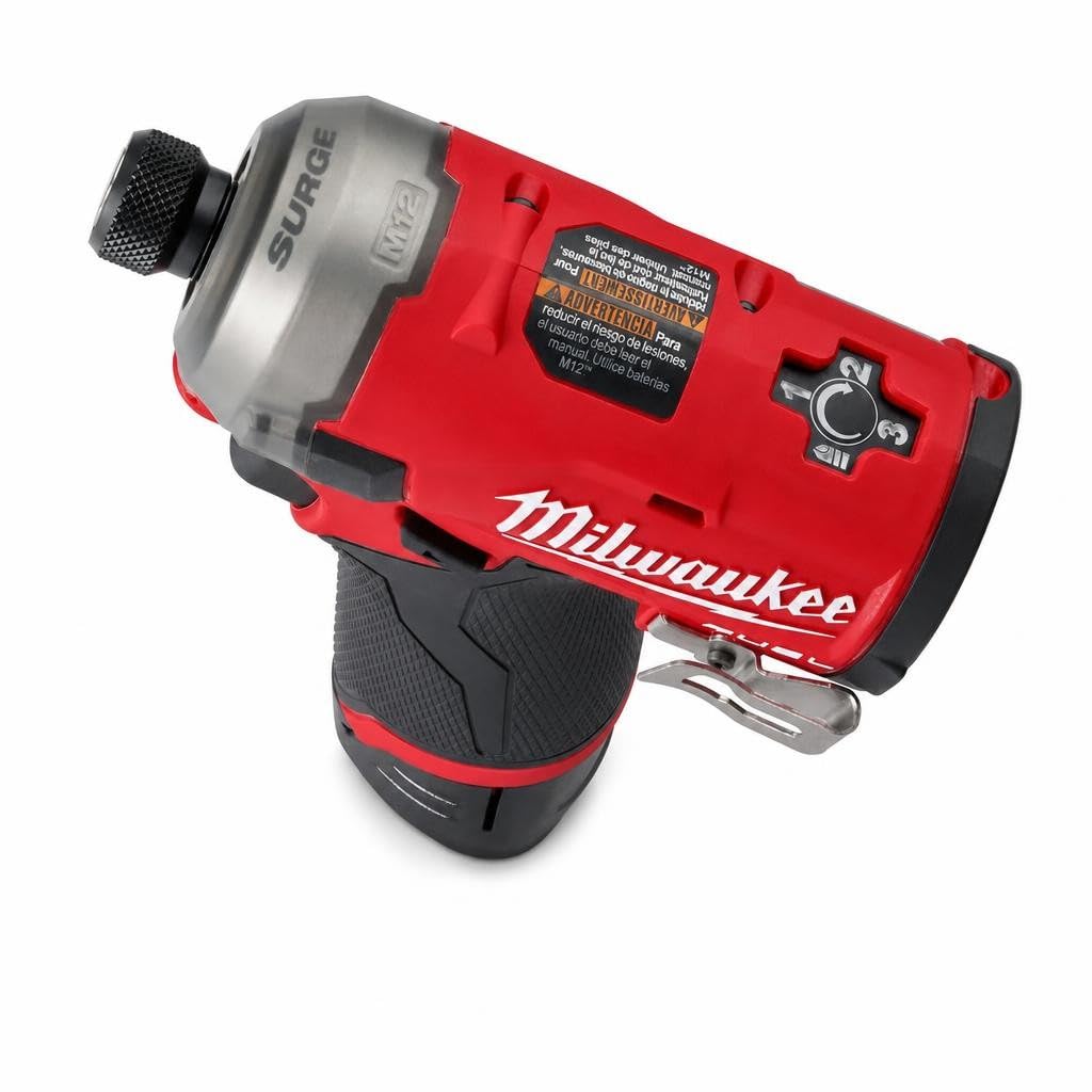 M12™ Fuel™ Surge™ 1/4 in. Hex Hydraulic Driver 2 Battery Kit