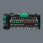 Wera Tool-Check PLUS 2, 39-Pc 1/4" Bit Ratchet, Socket & BiTorsion Bit Set