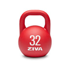 Steel Competition Kettlebells by Steve Cotter - Hard-Wearing Crack-Resistant Powder Surface Coating, 34mm Steel Handle with Non-Slip Super Textured Powder Coating Grip - Avail 6kg - 32kg