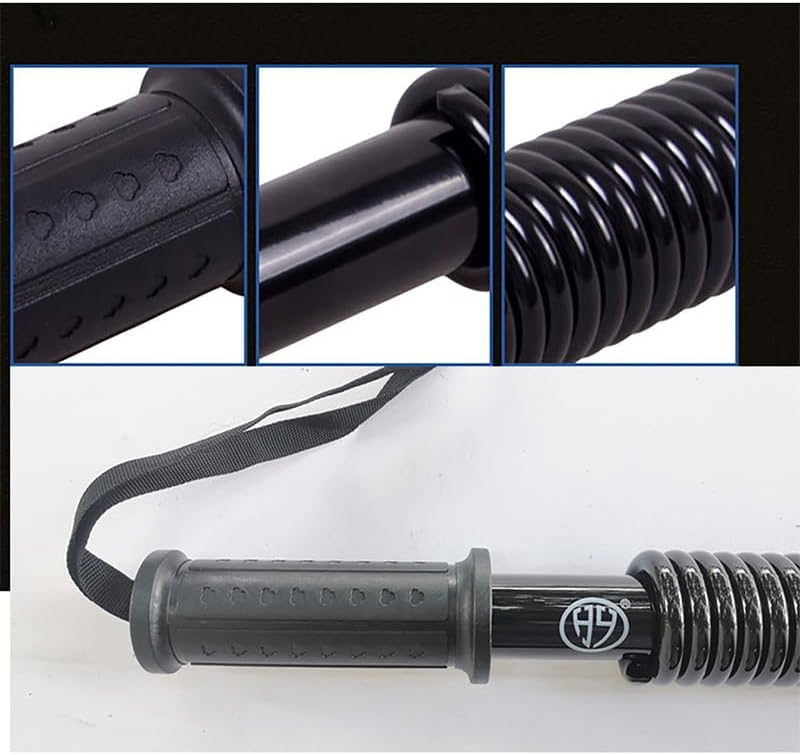 HAOYING Power Twister Bar Arm Shoulder Upper Body Chest Builder Strengthener Spring Exercise Bicep Blaster 20 kg - 110 kg