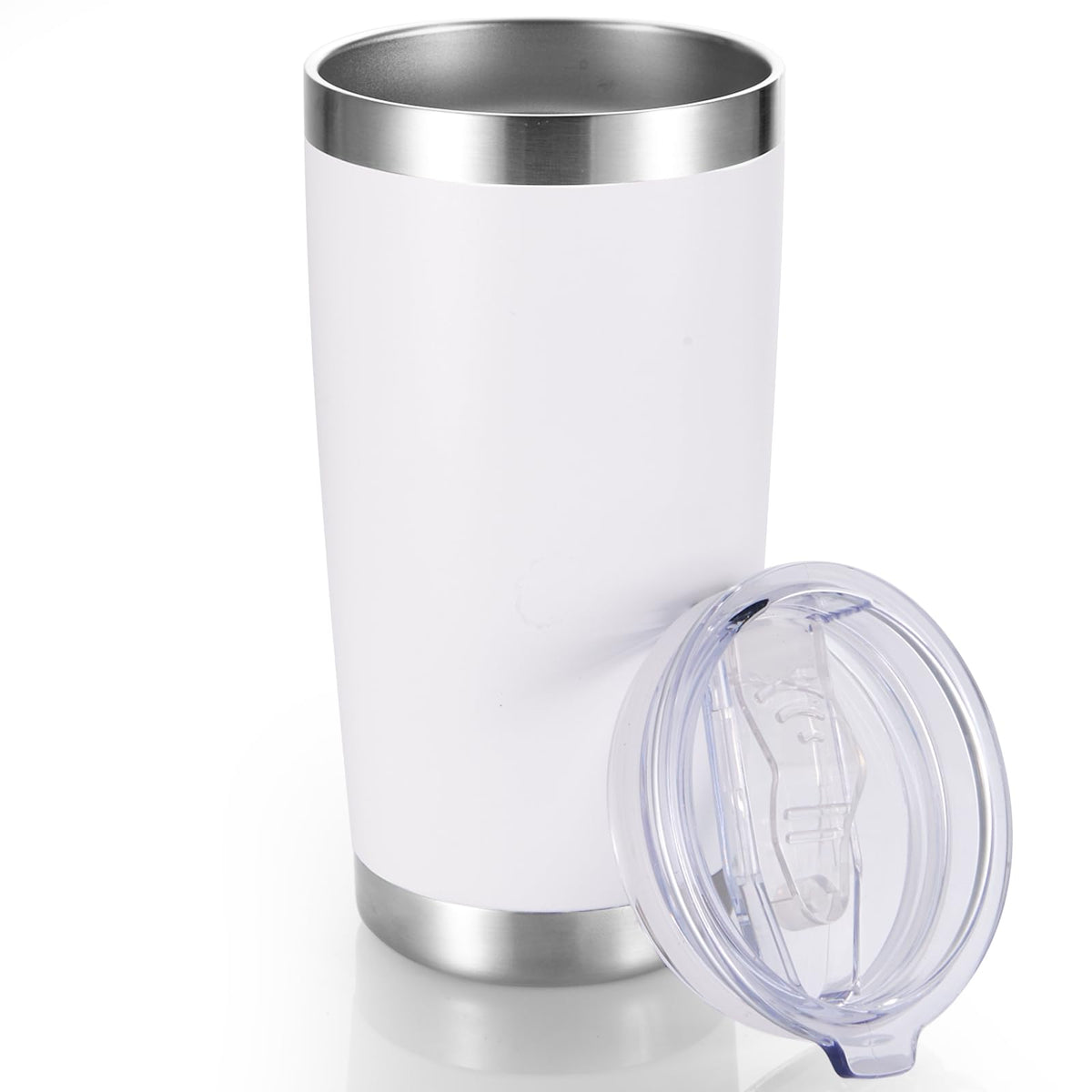 20 oz Tumblers Bulk Stainless Steel Tumbler with Lid, 12 Pack