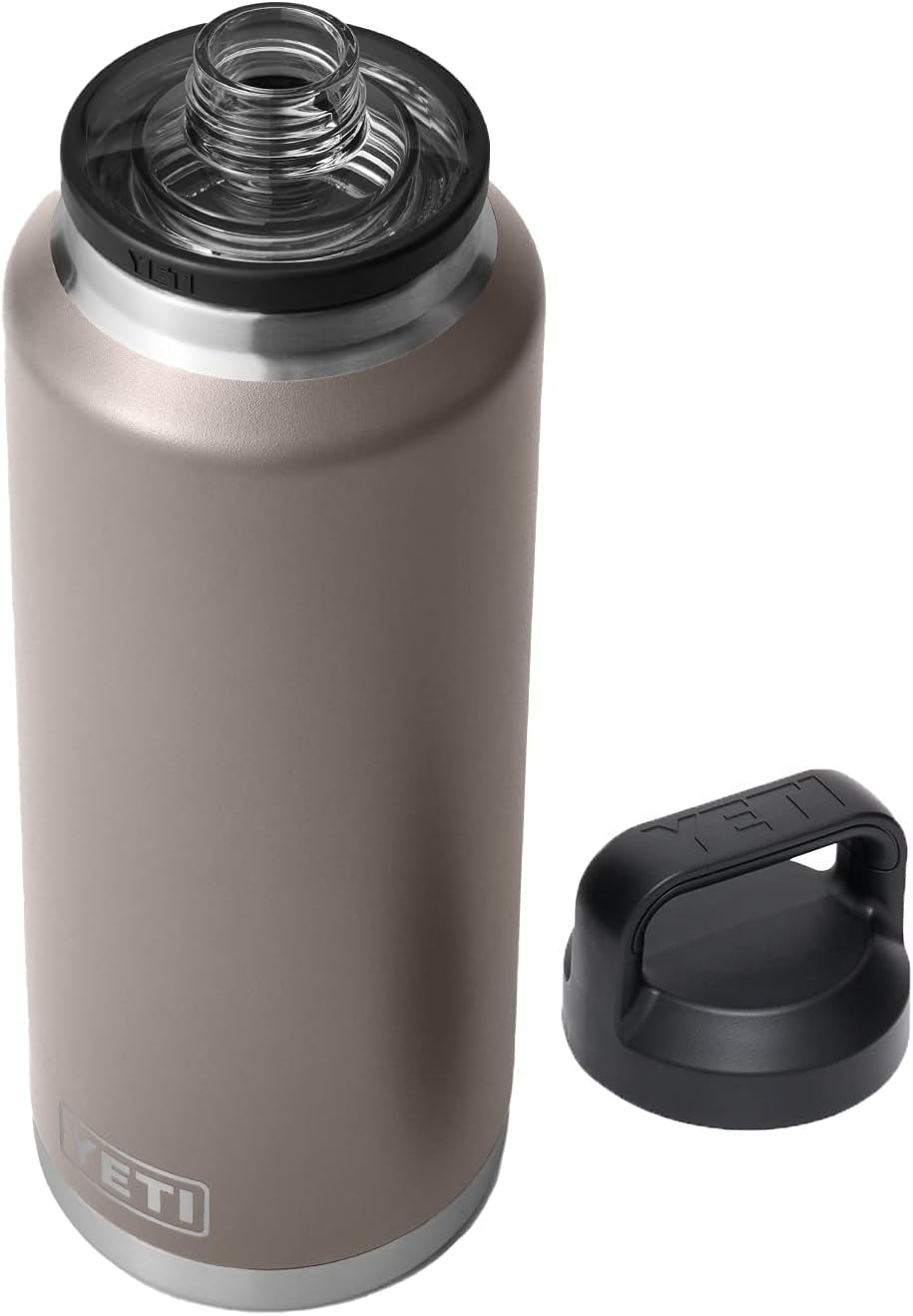 YETI Rambler Bottle Chug, Vacuum Insulated Stainless Steel Bottle with Chug Cap, Wetlands Camo, 18 oz (532 ml)