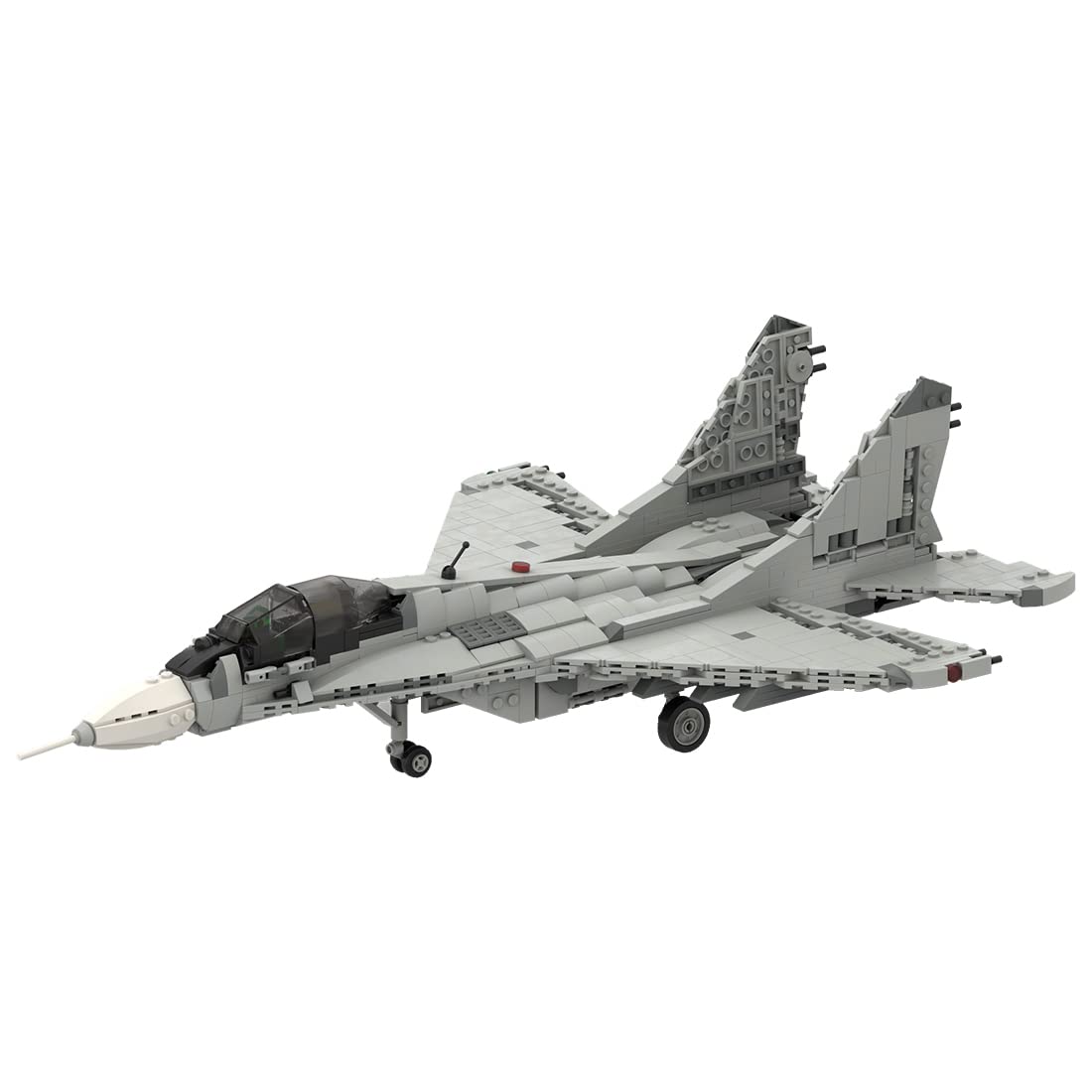Military Fighter Series Model Block Set, MOC F-15 E 1/34 Scale (v2) Active US Military Fighter Building Blocks Set (1892PCS), 39R294KPW38616V