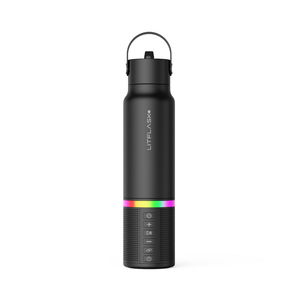 LitFlask Smart Water Bottle, Ultra Premium Bluetooth Speaker, Portable Charging, 20oz Stainless Steel. Oprah’s Favorite Things 2024
